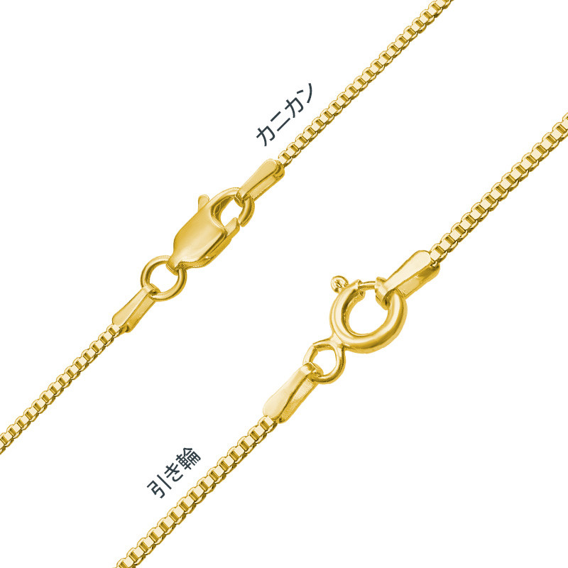 ゴールドメッキのローマ数字バーネックレス | MyNameNecklace JP