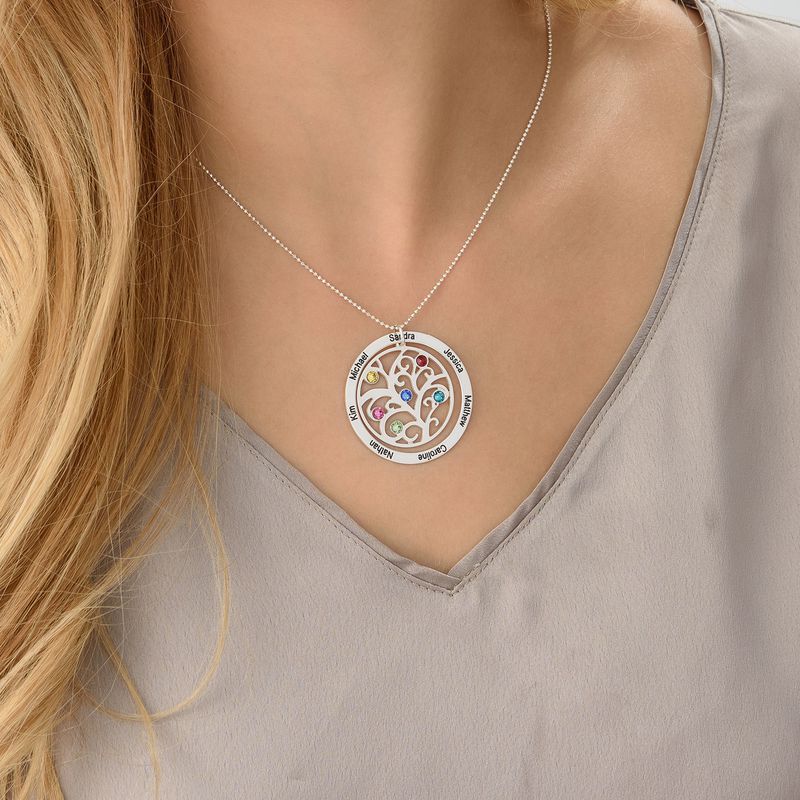 ファミリーツリー誕生石ネックレス | MyNameNecklace JP